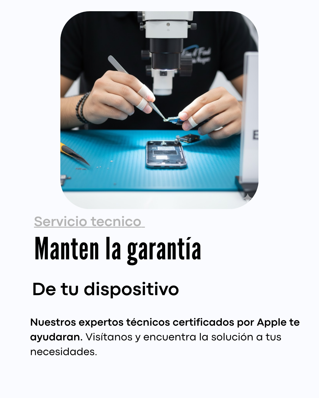 Obtén el mejor servicio técnico